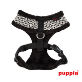 Puppia Damier Harness model A black - Premium hondentuig > honden harnas from Puppia - Just €26.99! Shop now at Frenkiezdogshop