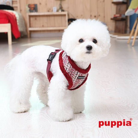 Puppia Oz Harness model A Wine ( Small) hondentuig > honden harnas > model A Small