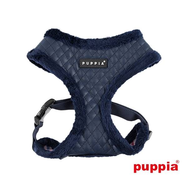 Puppia Farren harness model A Navy - Premium hondentuig > honden harnas from Puppia - Just €21.75! Shop now at Frenkiezdogshop