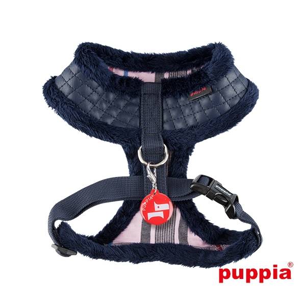 Puppia Farren harness model A Navy - Premium hondentuig > honden harnas from Puppia - Just €21.75! Shop now at Frenkiezdogshop