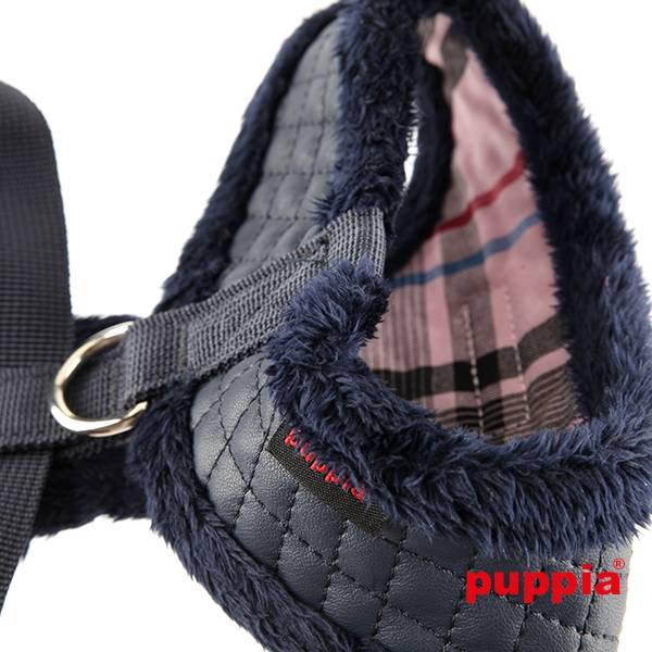 Puppia Farren harness model A Navy - Premium hondentuig > honden harnas from Puppia - Just €21.75! Shop now at Frenkiezdogshop