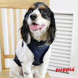 Puppia Farren harness model A Navy - Premium hondentuig > honden harnas from Puppia - Just €21.75! Shop now at Frenkiezdogshop