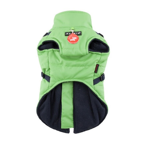 Puppia Mountaineer Jacket Harness Green - Premium Hondenkleding > hondenjas from Puppia - Just €66.99! Shop now at Frenkiezdogshop