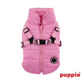 Puppia Mountaineer Jacket Harness Pink Hondenkleding > hondenjas Small