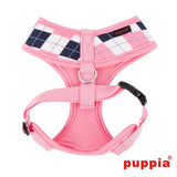 Puppia Argyle Harness model A Pink ( alleen XL ) - Premium hondentuig > honden harnas from Puppia - Just €20.99! Shop now at Frenkiezdogshop