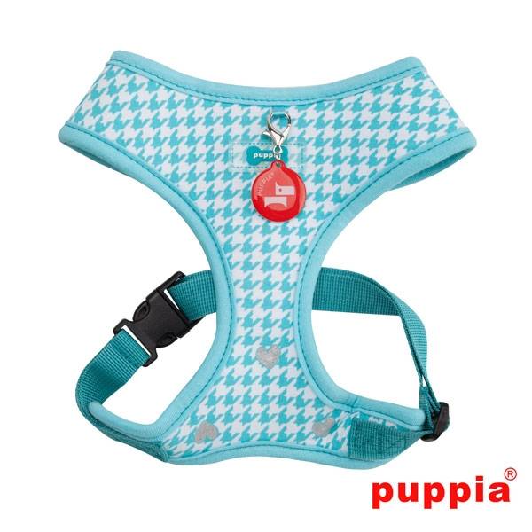 Puppia Aggie Harness model A aqua ( XS & L ) - Premium hondentuig > honden harnas from Puppia - Just €28.99! Shop now at Frenkiezdogshop