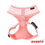 Puppia Aggie Harness model A indian pink ( LARGE ) - Premium hondentuig > honden harnas from Puppia - Just €28.99! Shop now at Frenkiezdogshop