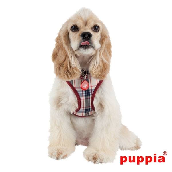 Puppia Vogue Harness model A beige ( X-LARGE) - Premium hondentuig > honden harnas from Puppia - Just €22.99! Shop now at Frenkiezdogshop