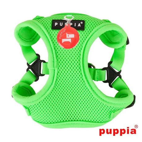 Puppia Neon Soft harness Model C Green - Premium hondentuig > honden harnas from Puppia - Just €27.99! Shop now at Frenkiezdogshop