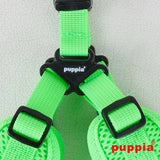 Puppia Neon Soft harness Model C Green - Premium hondentuig > honden harnas from Puppia - Just €27.99! Shop now at Frenkiezdogshop