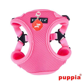 Puppia Neon Soft harness Model C Pink hondentuig > honden harnas > model C Small