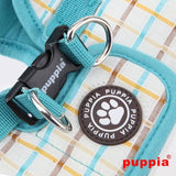 Puppia Tot Harness model B Aqua ( Alleen Small ) - Premium hondentuig > honden harnas from Puppia - Just €23.99! Shop now at Frenkiezdogshop