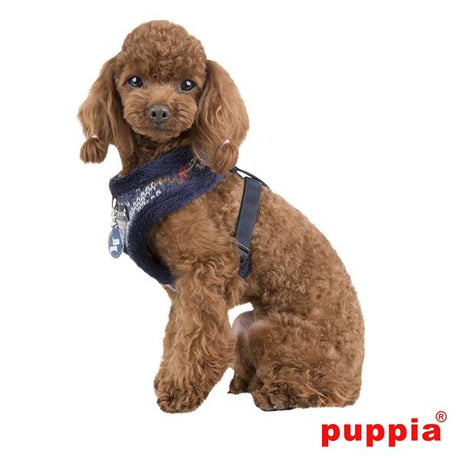Puppia Eldric Harness model A Navy ( X - LARGE ) hondentuig > honden harnas > model A Small