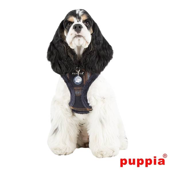 Puppia Kemp Harness model A Navy (  Small & Large ) - Premium hondentuig > honden harnas from Puppia - Just €24.99! Shop now at Frenkiezdogshop