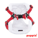 Puppia Blitzen Harness model C Checkered Red - Premium hondentuig > honden harnas from Puppia - Just €29.99! Shop now at Frenkiezdogshop