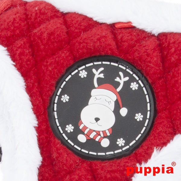 Puppia Blitzen Harness model C Red - Premium hondentuig > honden harnas from Puppia - Just €29.99! Shop now at Frenkiezdogshop