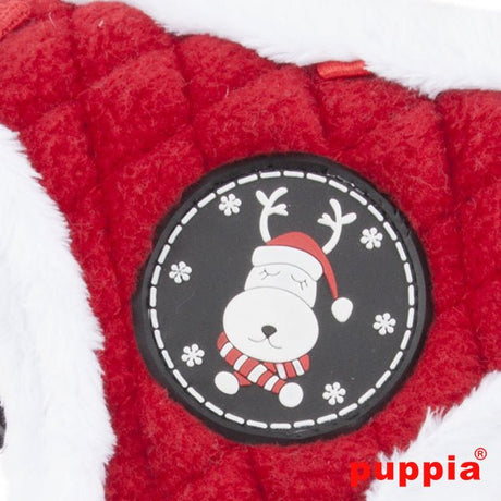 Puppia Blitzen Harness model C Red hondentuig > honden harnas > model C Small