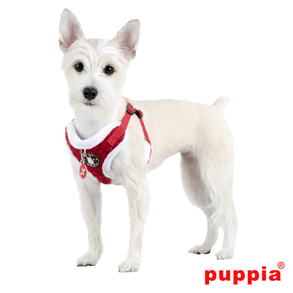 Puppia Blitzen Harness model C Red - Premium hondentuig > honden harnas from Puppia - Just €29.99! Shop now at Frenkiezdogshop