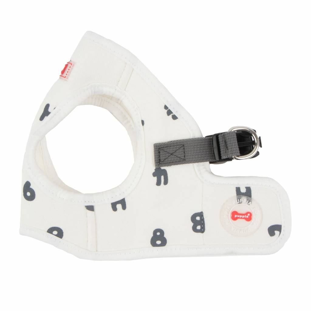 Puppia Algo Harness model B White ( ALLEEN SMALL ) - Premium hondentuig > honden harnas from Puppia - Just €23.99! Shop now at Frenkiezdogshop