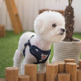 Puppia Algo Harness model C Navy - Premium hondentuig > honden harnas from Puppia - Just €23.99! Shop now at Frenkiezdogshop