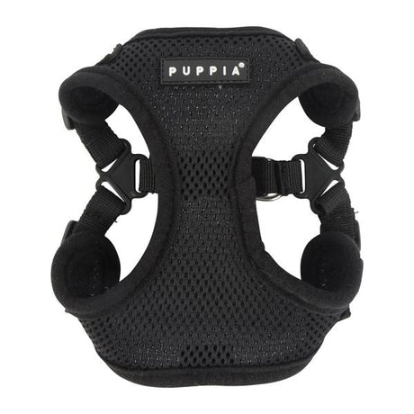 Puppia Soft Harness model C Black - Premium hondentuig > honden harnas from Puppia - Just €23.99! Shop now at Frenkiezdogshop