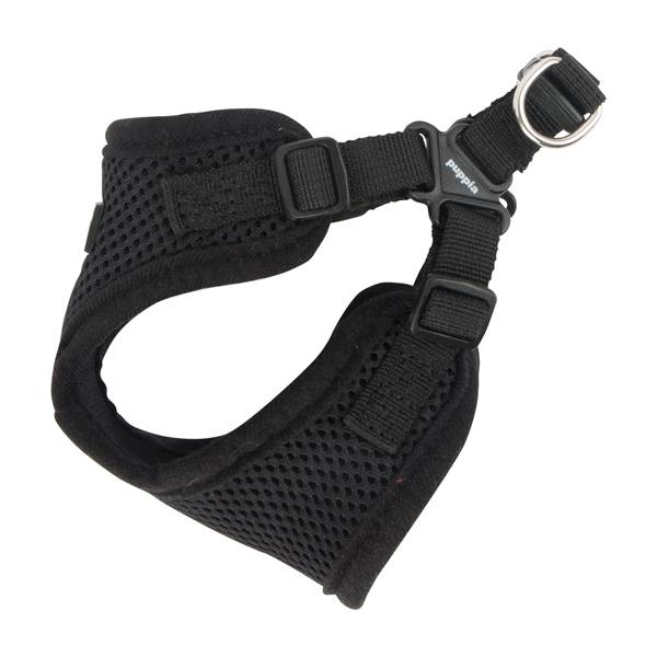 Puppia Soft Harness model C Black - Premium hondentuig > honden harnas from Puppia - Just €23.99! Shop now at Frenkiezdogshop