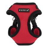 Puppia Soft Harness model C Red - Premium hondentuig > honden harnas from Puppia - Just €23.99! Shop now at Frenkiezdogshop