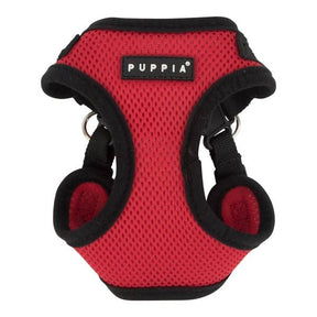 Puppia Soft Harness model C Red hondentuig > honden harnas > model C Small