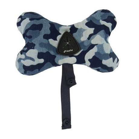Puppia Bobby Waste Bag Dispenser Camo Navy Poepzakjeshouder > Poepzakhouder Standaard/One Size