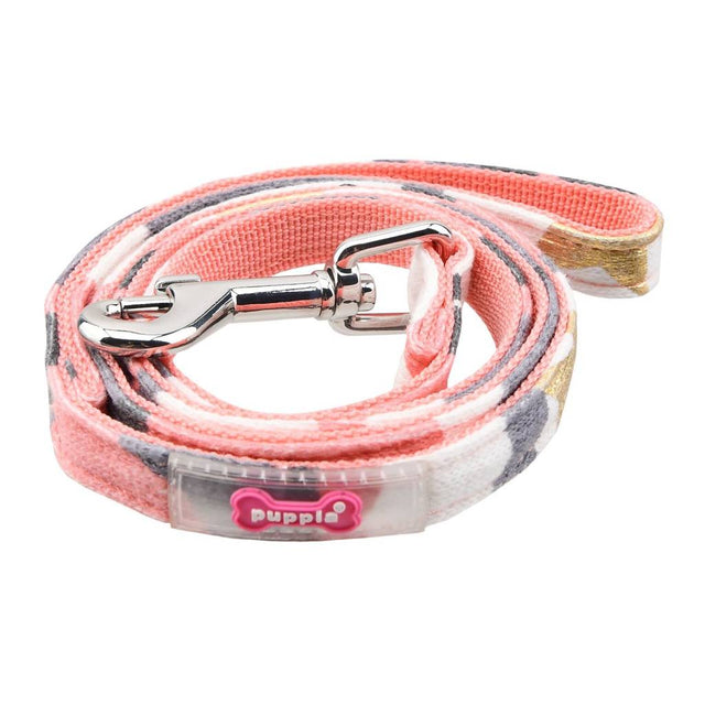 Puppia Ensign Lijn Camo Pink - Premium hondenriem > hondenlijn from Puppia - Just €12.99! Shop now at Frenkiezdogshop