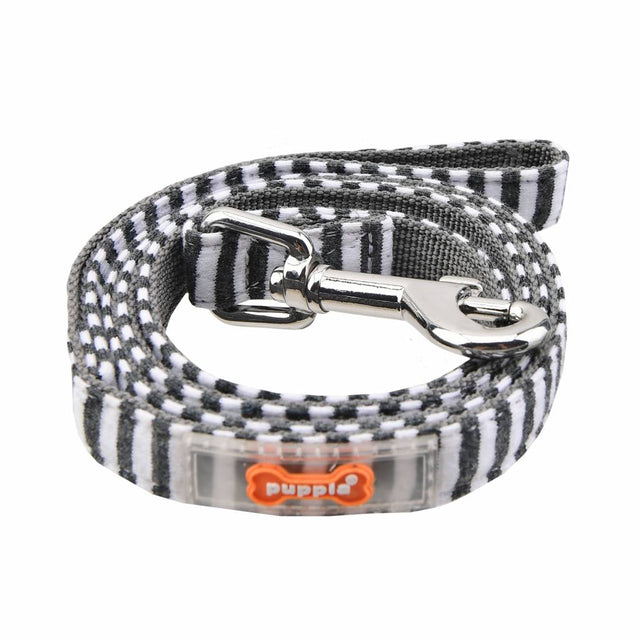 Puppia Naunet Lijn ML Grey - Premium hondenriem > hondenlijn from Puppia - Just €13.99! Shop now at Frenkiezdogshop