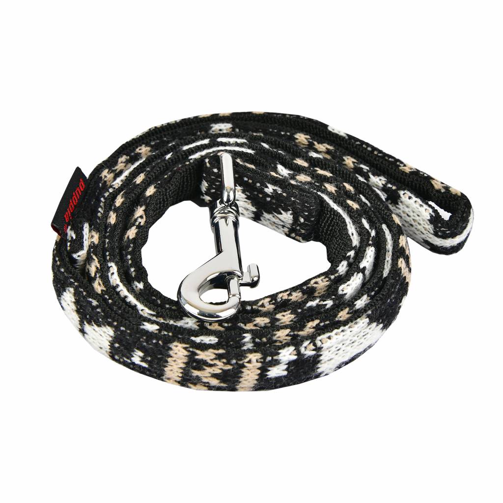 Puppia Prancer riem black - Premium hondenriem > hondenlijn from Puppia - Just €15.99! Shop now at Frenkiezdogshop