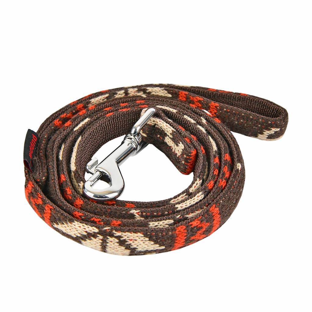 Puppia Prancer riem brown - Premium hondenriem > hondenlijn from Puppia - Just €15.99! Shop now at Frenkiezdogshop