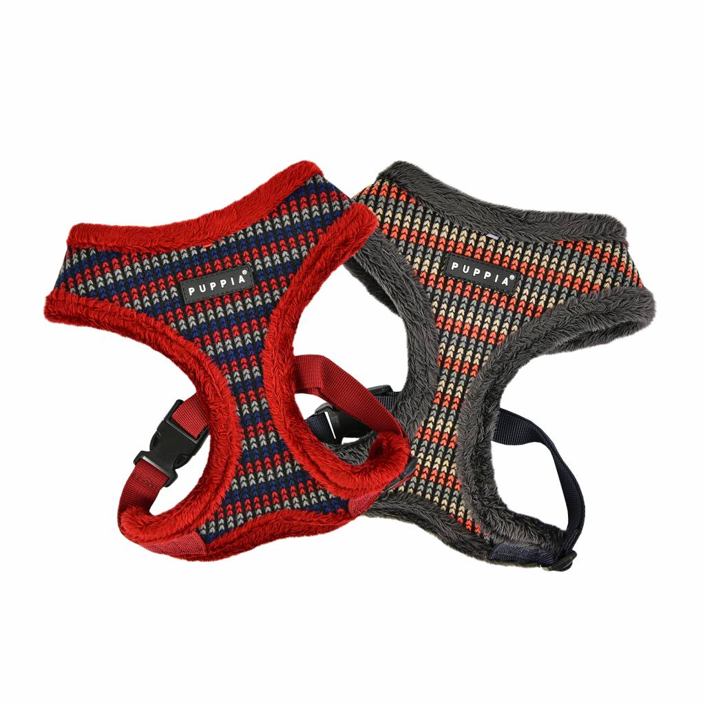 Puppia Elliot Harness model A wine - Premium hondentuig > honden harnas from Puppia - Just €24.99! Shop now at Frenkiezdogshop