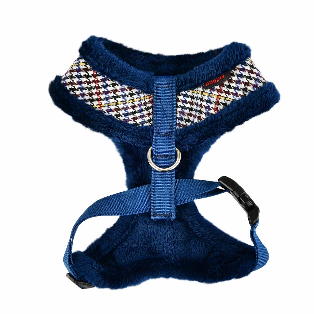 Puppia Auden Harness model A blue - Premium hondentuig > honden harnas from Puppia - Just €26.99! Shop now at Frenkiezdogshop