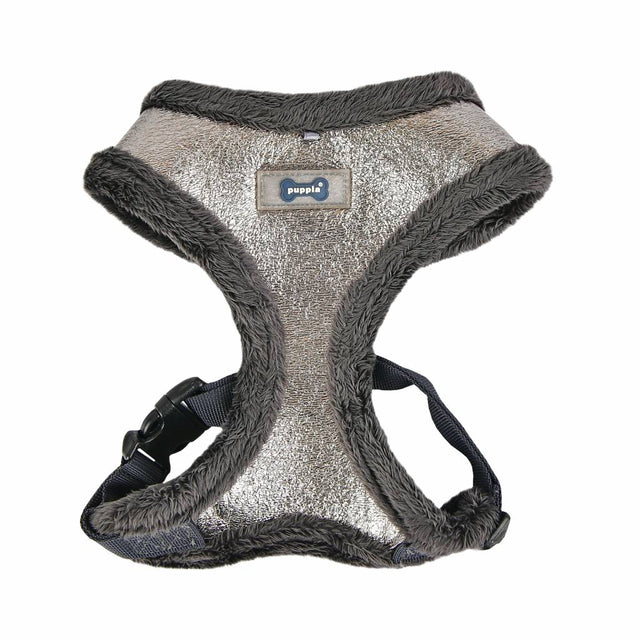 Puppia Evon Harness model A silver ( ALLEEN XLARGE ) - Premium hondentuig > honden harnas from Puppia - Just €26.99! Shop now at Frenkiezdogshop