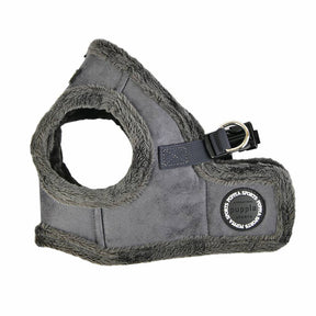 Puppia Terry Vest Harness model B grey hondentuig > honden harnas > model B Small