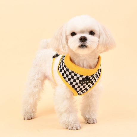 Puppia Racer Harness Model A Yellow hondentuig > honden harnas > model A Small