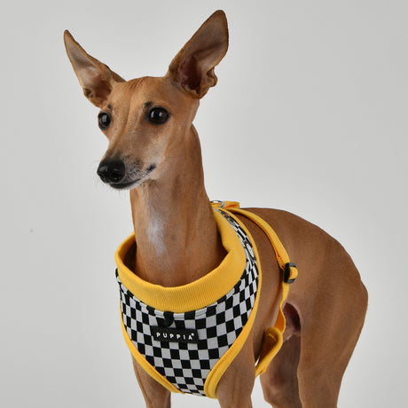 Puppia Racer Harness Model A Yellow hondentuig > honden harnas > model A Small