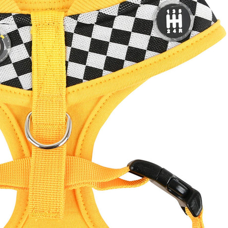 Puppia Racer Harness Model A Yellow hondentuig > honden harnas > model A Small