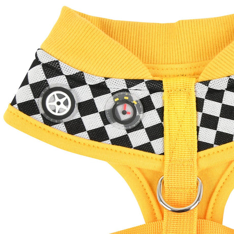 Puppia Racer Harness Model A Yellow hondentuig > honden harnas > model A Small