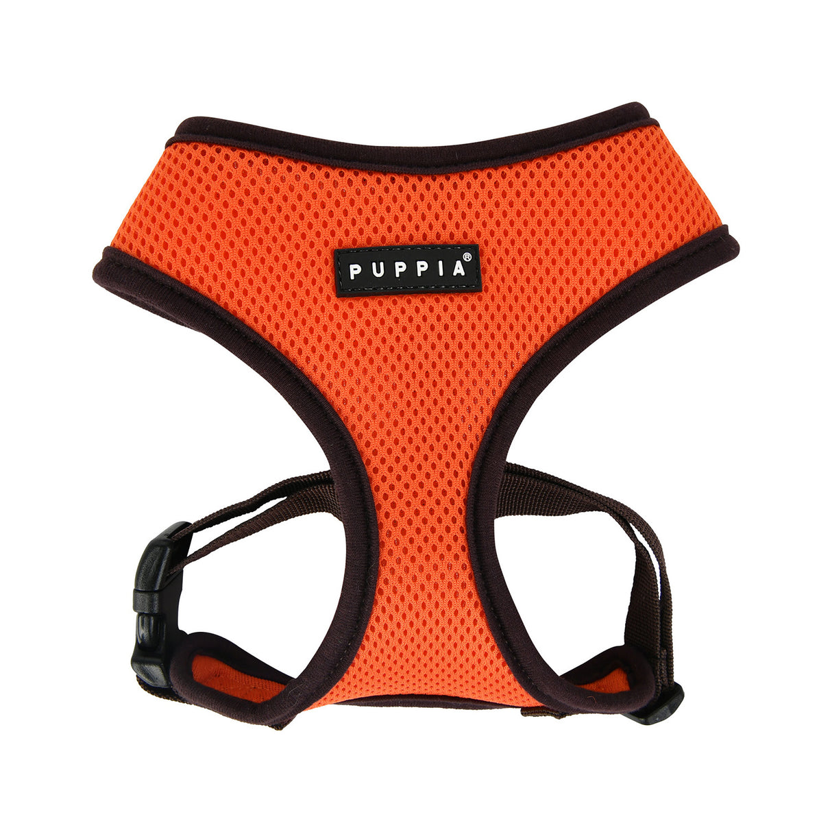 Puppia Soft Harness II model A Orange - Premium hondentuig > honden harnas from Puppia - Just €18.99! Shop now at Frenkiezdogshop