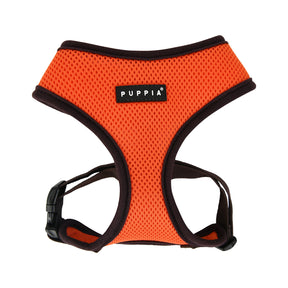 Puppia Soft Harness II model A Orange hondentuig > honden harnas > model A Small