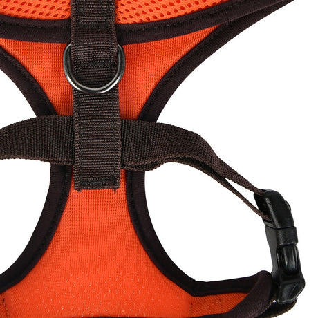 Puppia Soft Harness II model A Orange hondentuig > honden harnas > model A Small