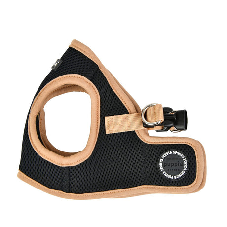 Puppia Soft Vest Harness II model B black hondentuig > honden harnas > model B Small
