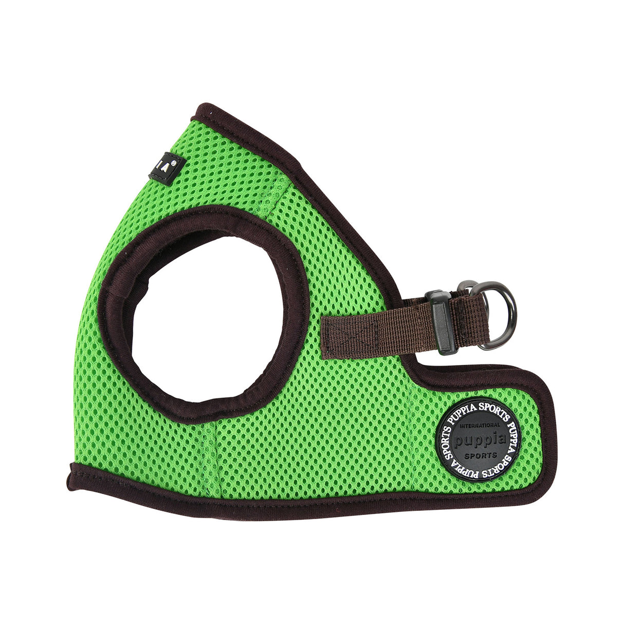 Puppia Soft Vest Harness II model B Green - Premium hondentuig > honden harnas from Puppia - Just €19.99! Shop now at Frenkiezdogshop