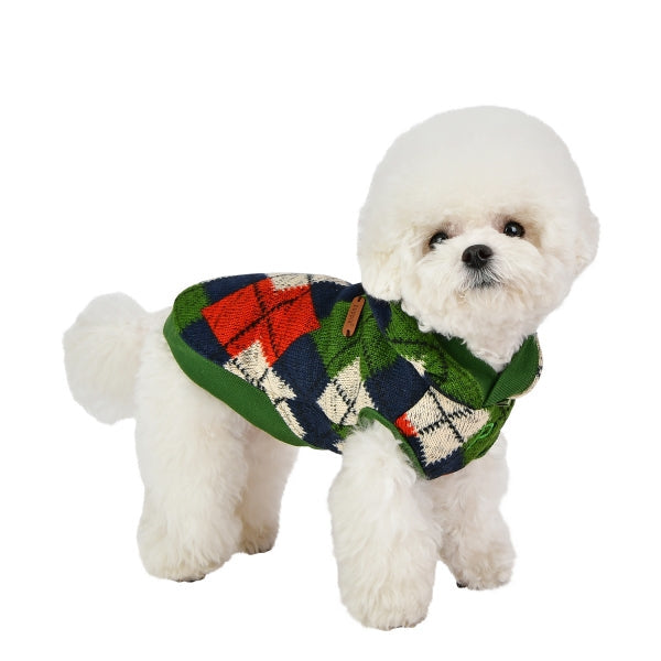 Puppia Jolly Sweater Hooded T-Shirt Green - Premium hondenkleding > hondenshirt from Puppia - Just €35.99! Shop now at Frenkiezdogshop