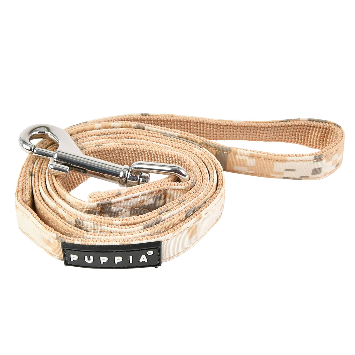 Puppia Sentinel Lijn Beige Camo - Premium hondenriem > hondenlijn from Puppia - Just €15.99! Shop now at Frenkiezdogshop