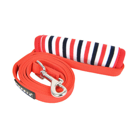 Puppia Seaman Lijn Red - Premium hondenriem > hondenlijn from Puppia - Just €17.99! Shop now at Frenkiezdogshop