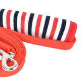 Puppia Seaman Lijn Red - Premium hondenriem > hondenlijn from Puppia - Just €17.99! Shop now at Frenkiezdogshop